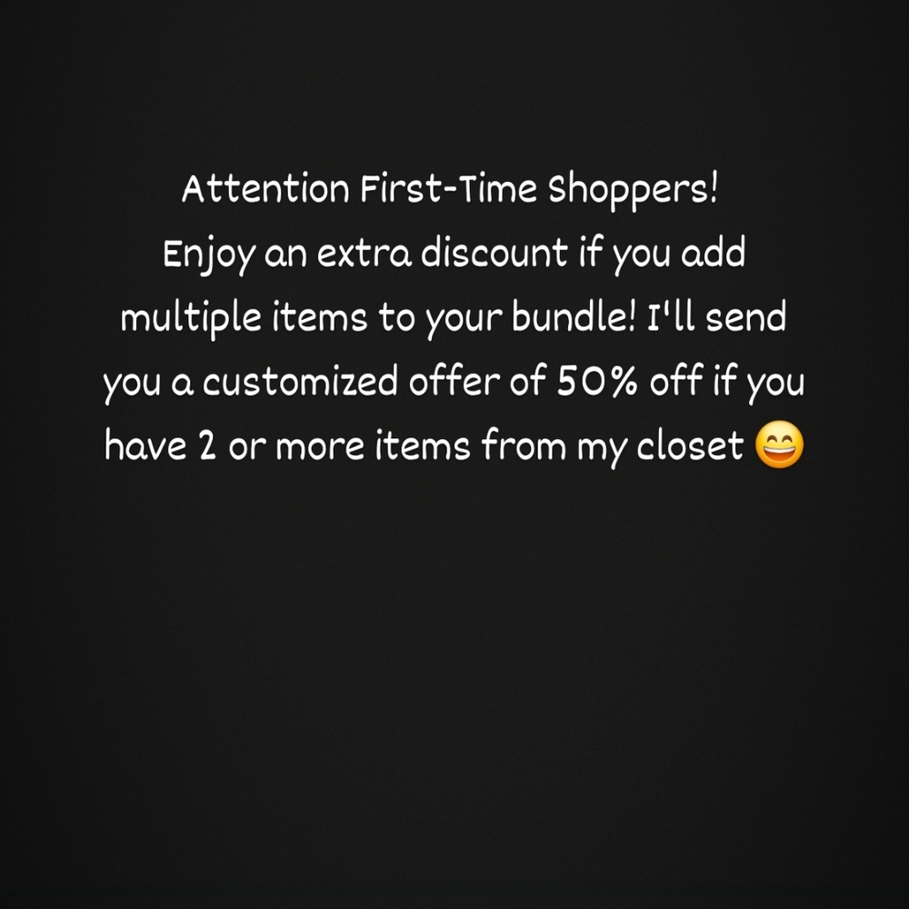 Promotional Listing - Not a Product